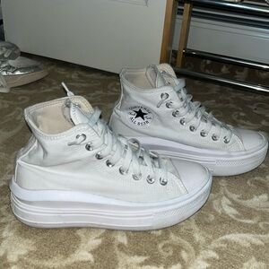 White high top converse